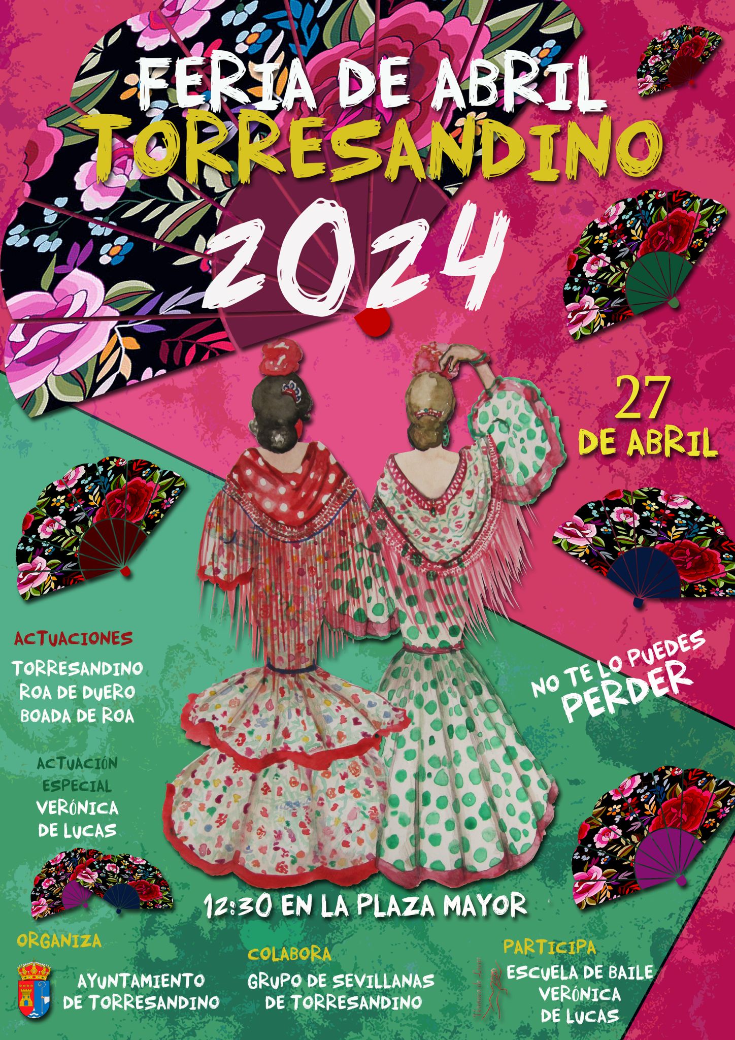 Cartel feria abril 2024