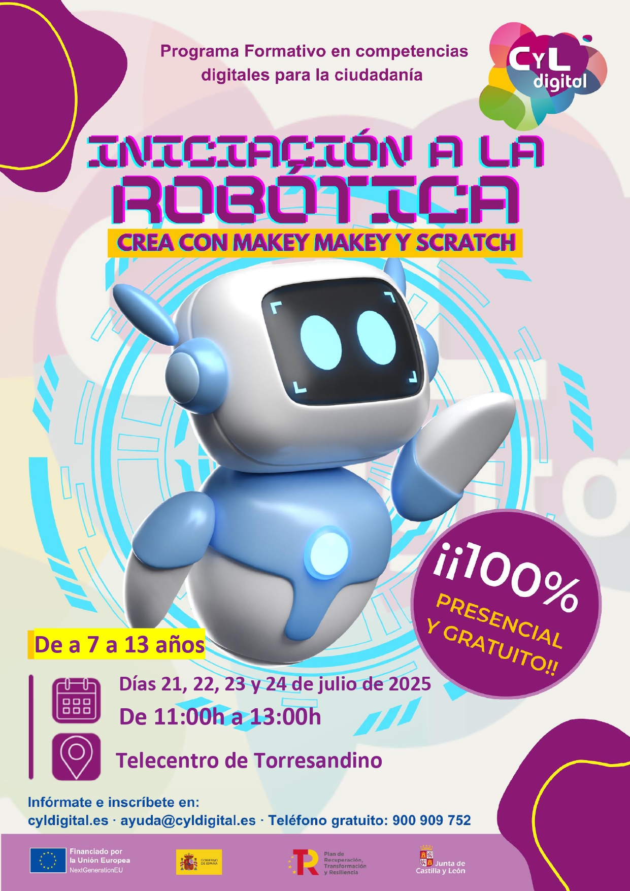 cartel robótica 2025