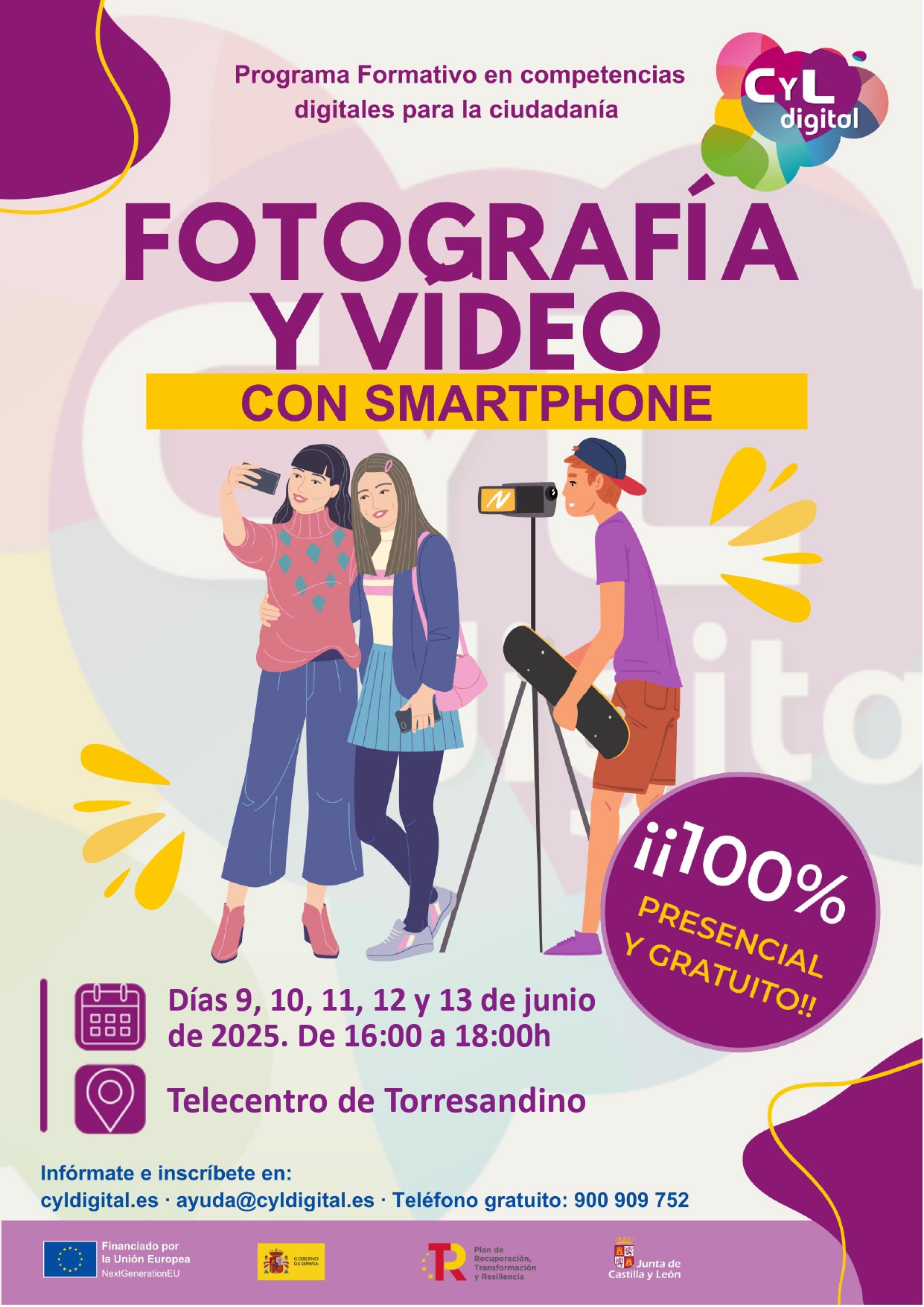 cartel curso video