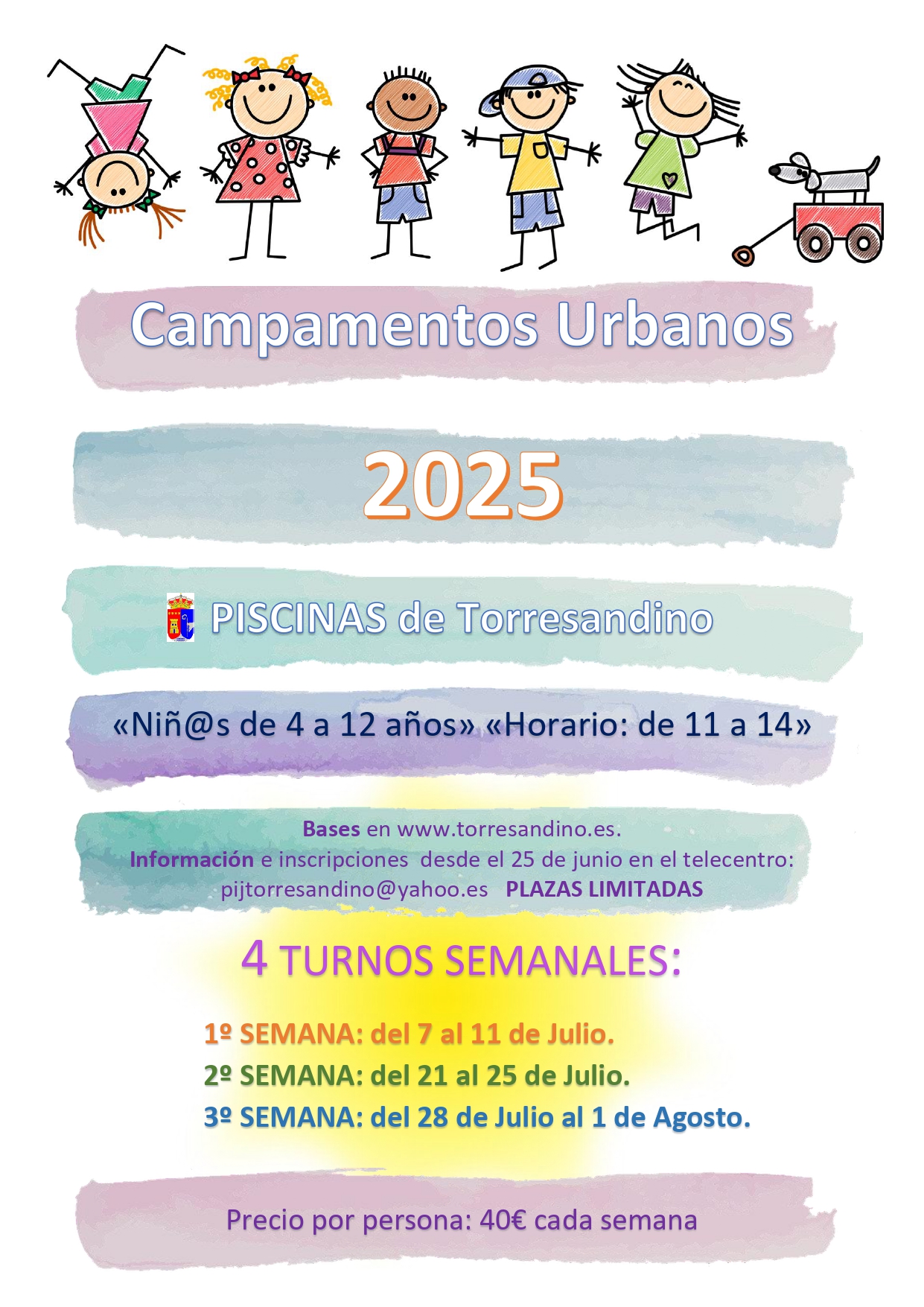 cartel campamentos 2025