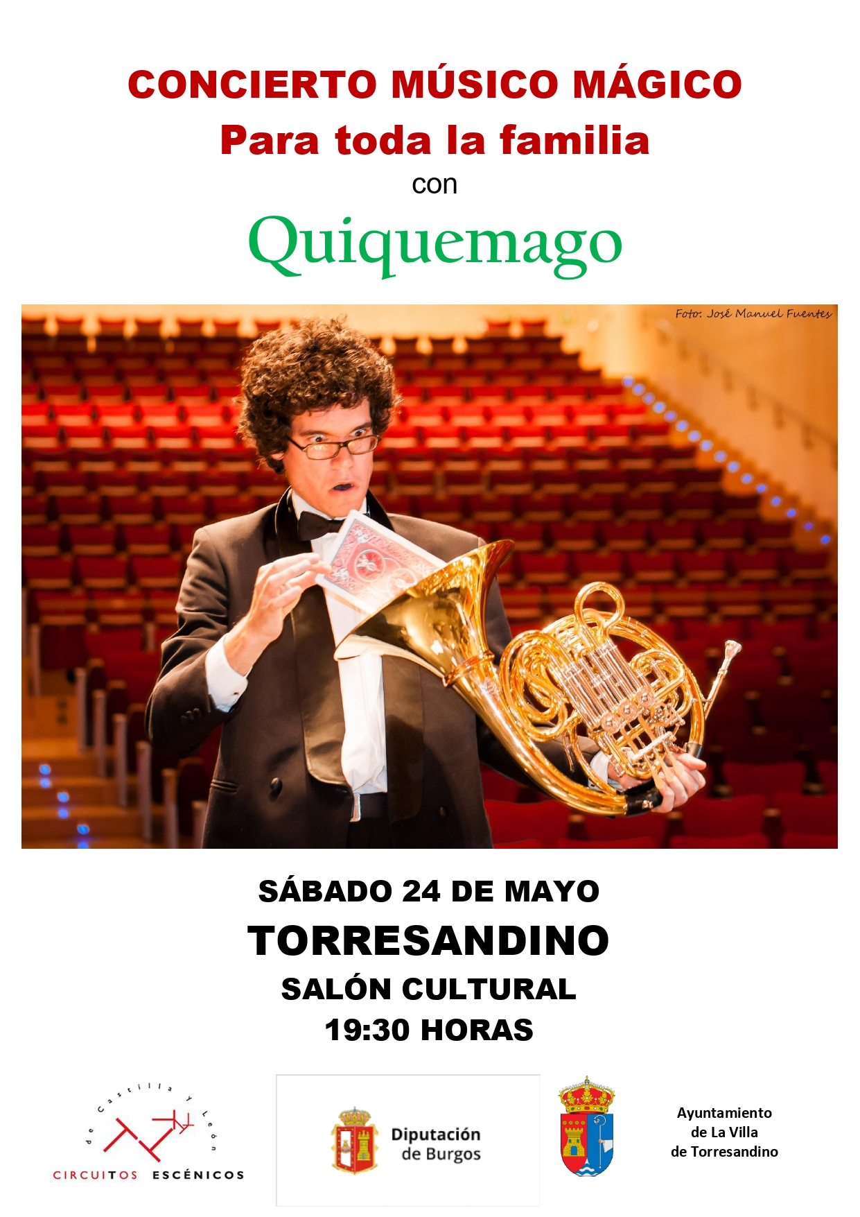 Concierto músico mago