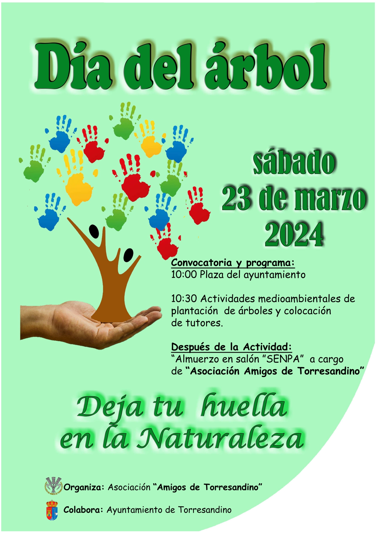 cartel día del árbol